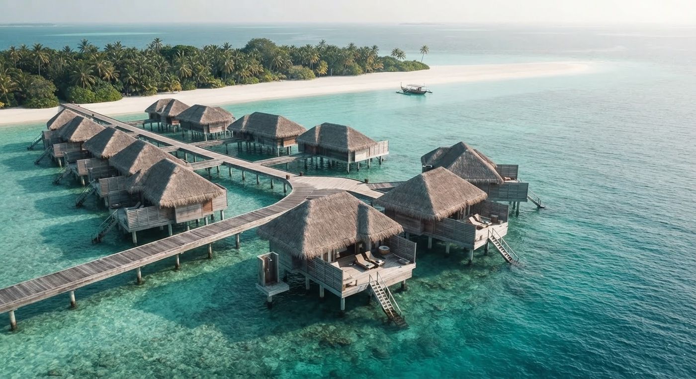 Vile pe apă în Maldive